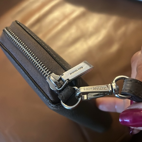 MICHAEL KORS Jet Set Travel Large Leather Continental Wallet - Slate - Picture 7 of 13